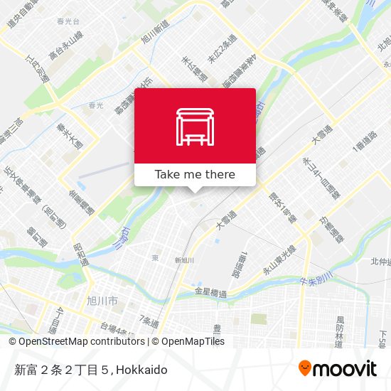 新富２条２丁目５ map