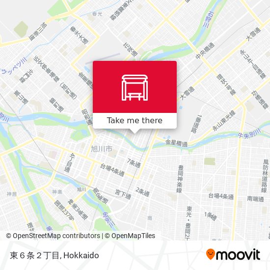 東６条２丁目 map