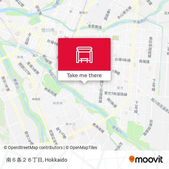 南６条２６丁目 map