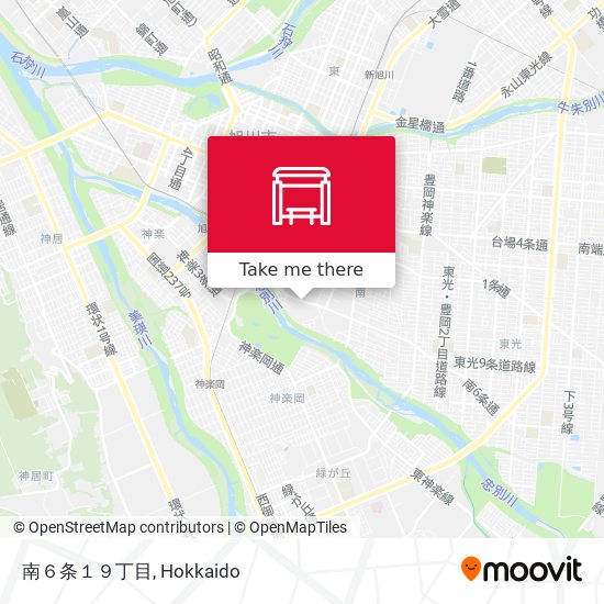 南６条１９丁目 map