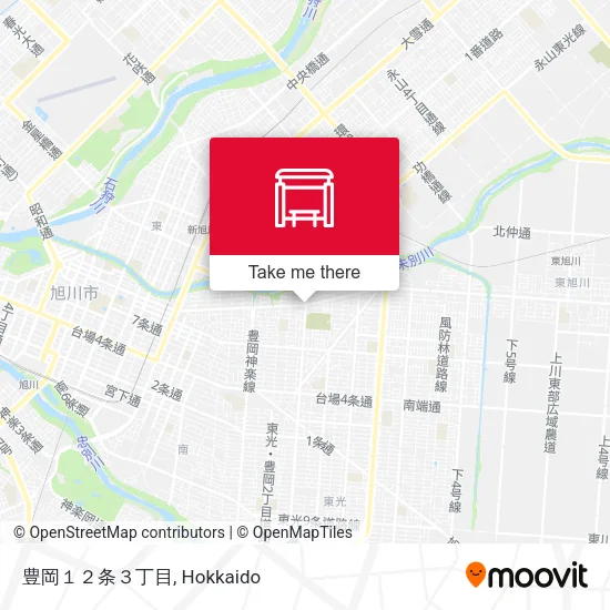 豊岡１２条３丁目 map