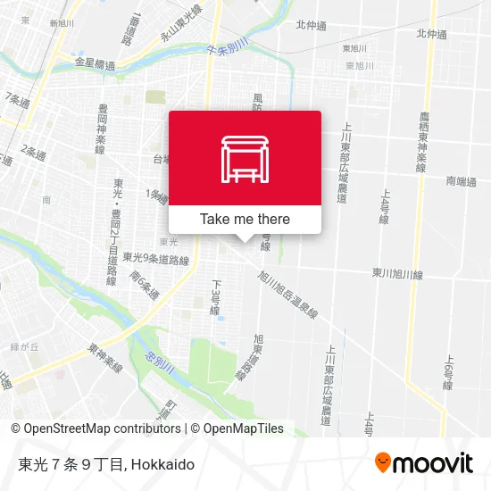 東光７条９丁目 map