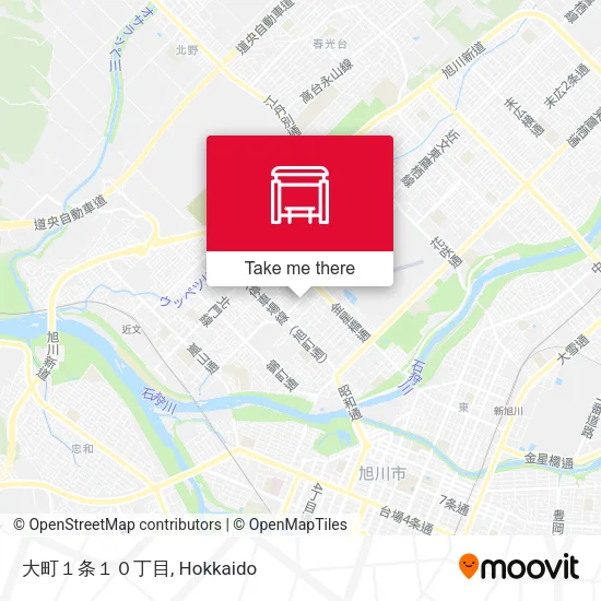 大町１条１０丁目 map