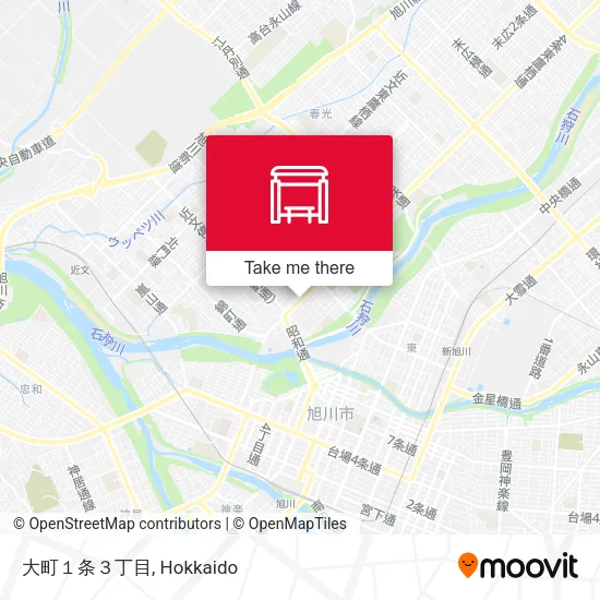 大町１条３丁目 map