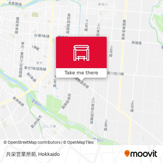 共栄営業所前 map