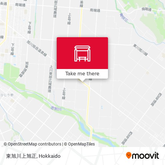 東旭川上旭正 map