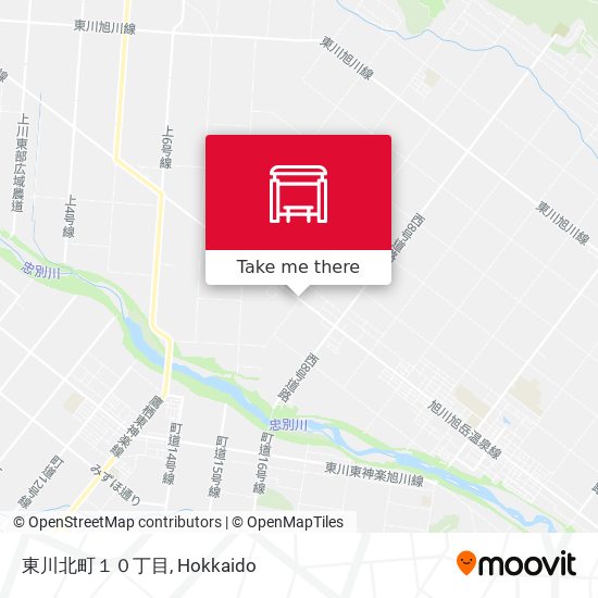 東川北町１０丁目 map