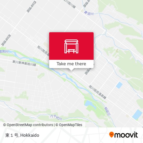 東１号 map