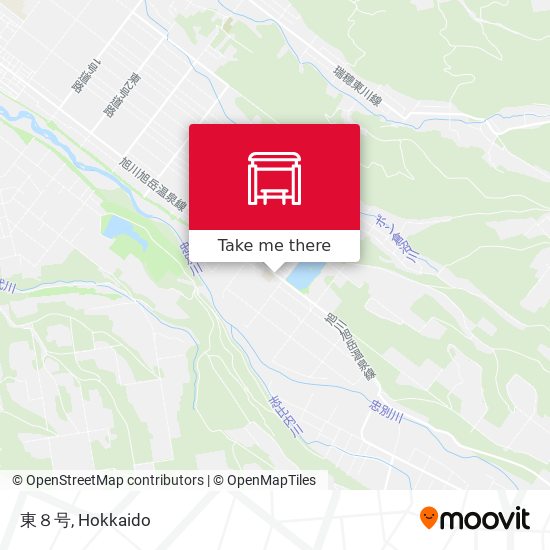 東８号 map