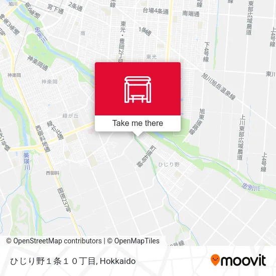 ひじり野１条１０丁目 map