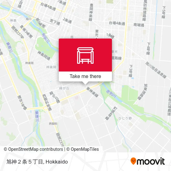 旭神２条５丁目 map