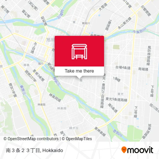南３条２３丁目 map