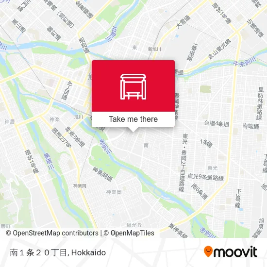 南１条２０丁目 map