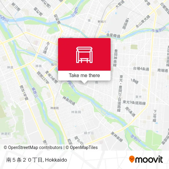 南５条２０丁目 map
