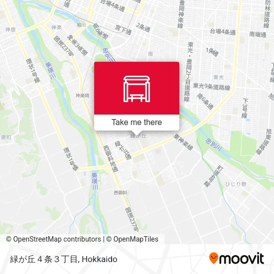 緑が丘４条３丁目 map