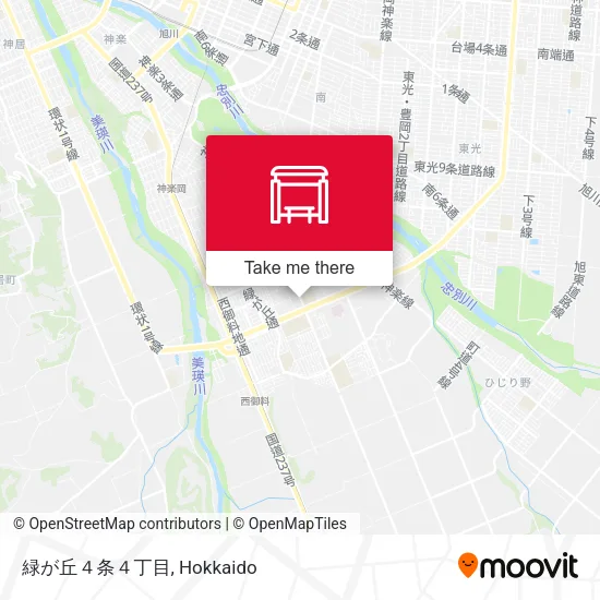 緑が丘４条４丁目 map
