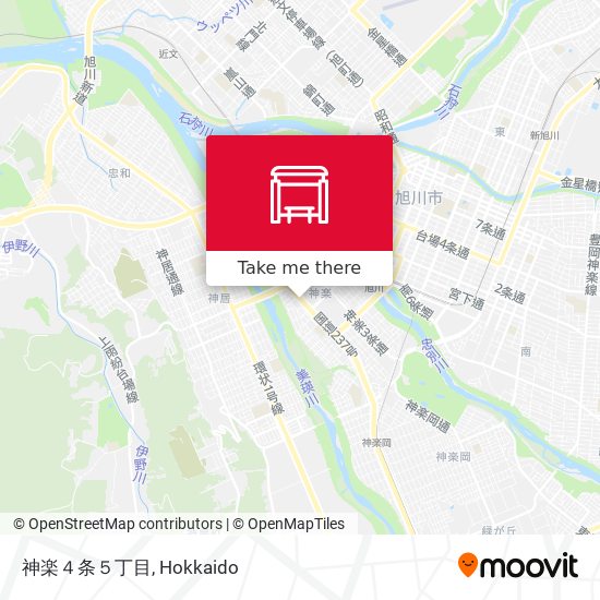 神楽４条５丁目 map