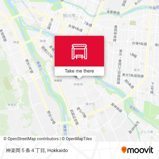 神楽岡５条４丁目 map