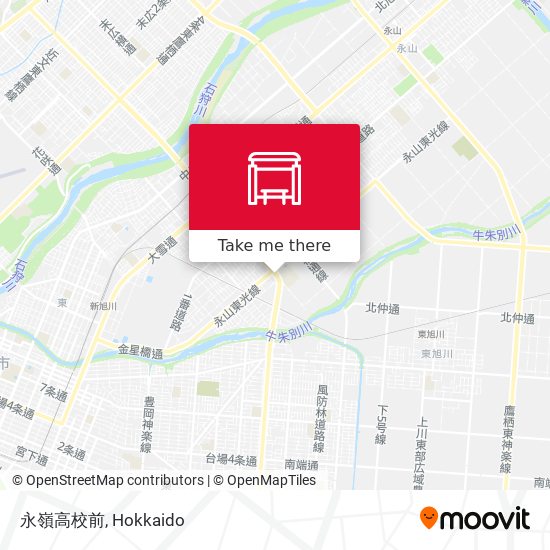 永嶺高校前 map