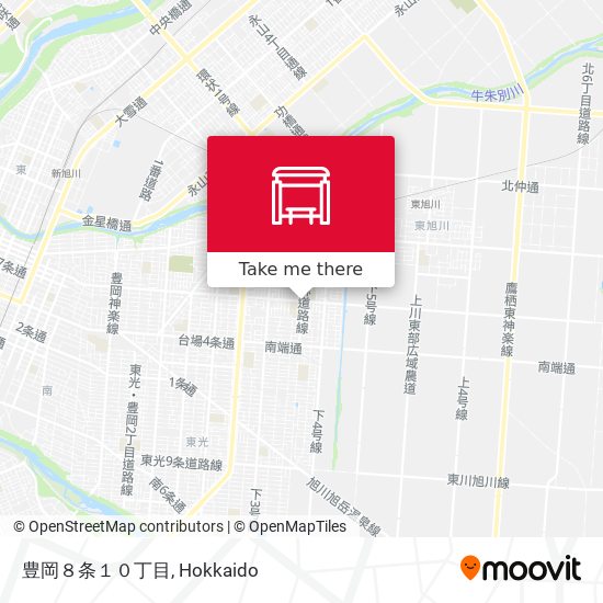 豊岡８条１０丁目 map