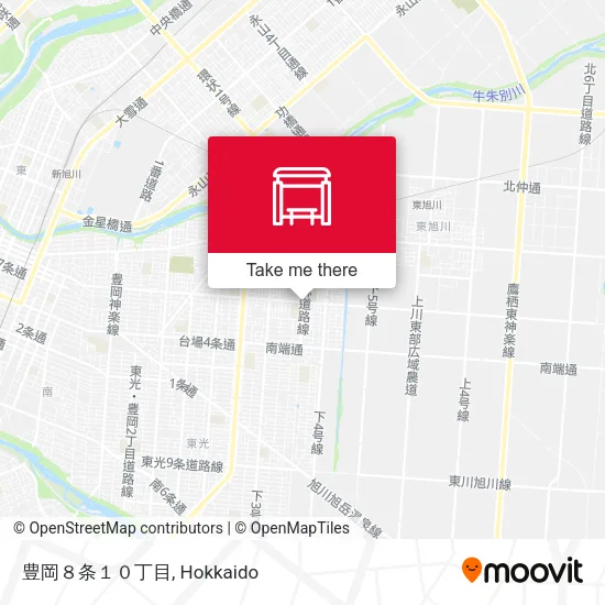 豊岡８条１０丁目 map