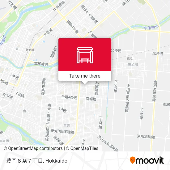 豊岡８条７丁目 map