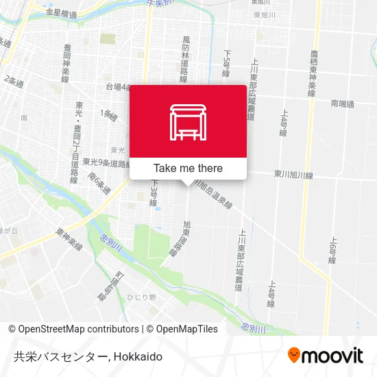 Kyoei Bus Center map
