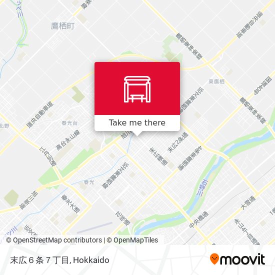 末広６条７丁目 map