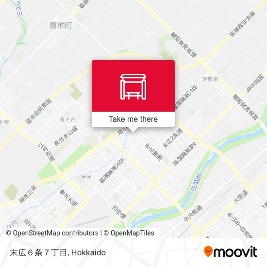 Suehiro 6-jo 7-chome map