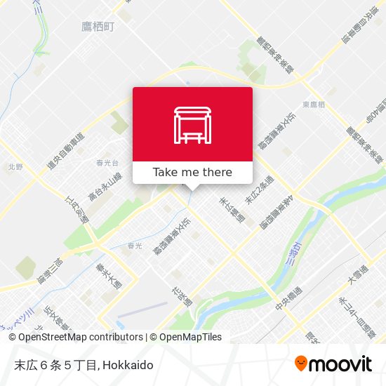 末広６条５丁目 map