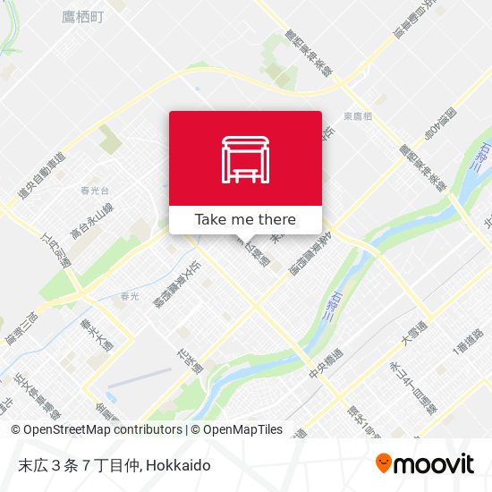 末広３条７丁目仲 map