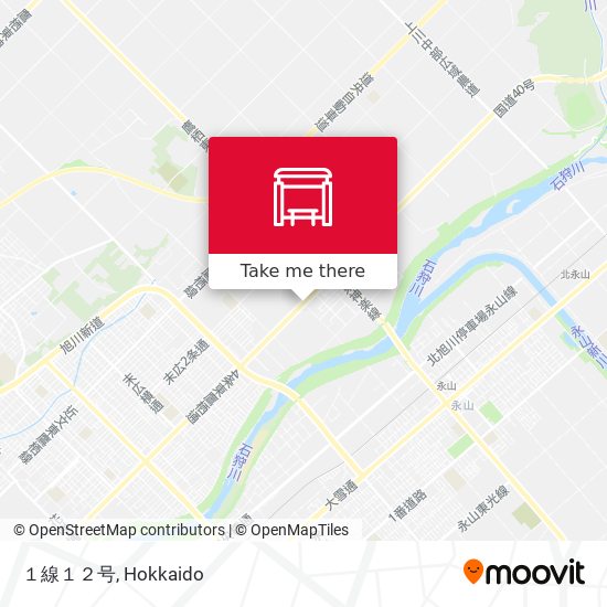 １線１２号 map