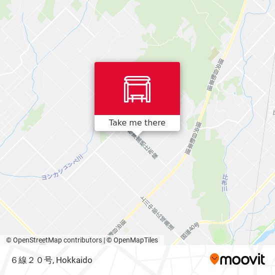 ６線２０号 map