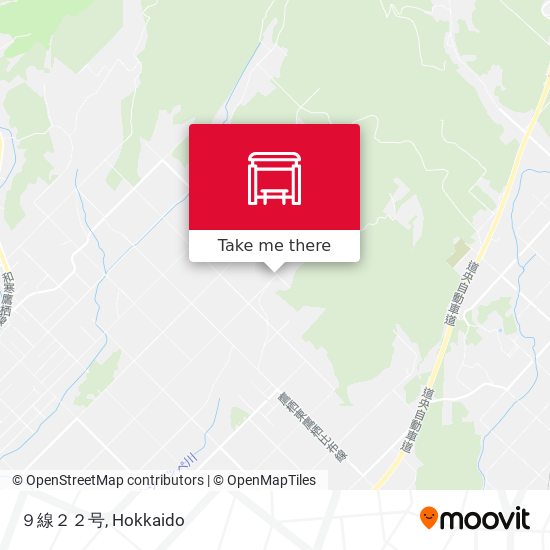 ９線２２号 map