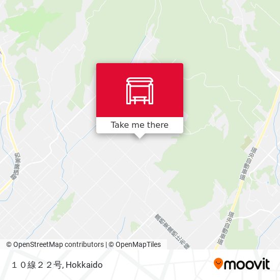 １０線２２号 map