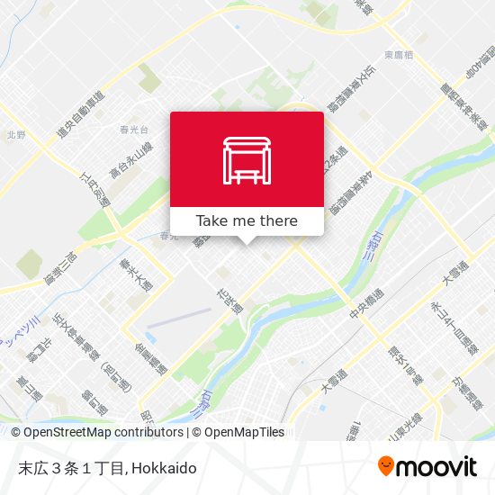末広３条１丁目 map