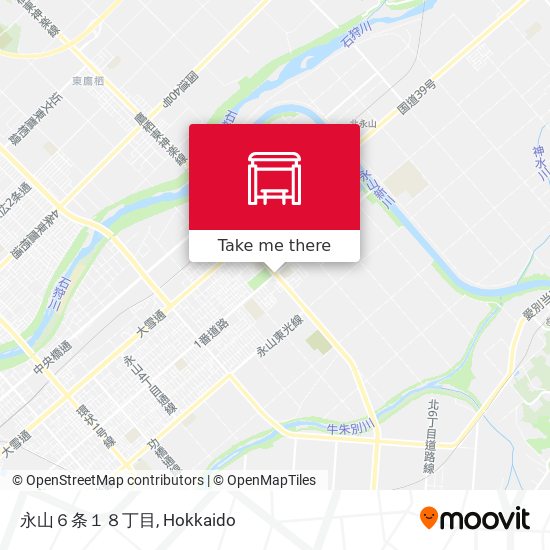 永山６条１８丁目 map