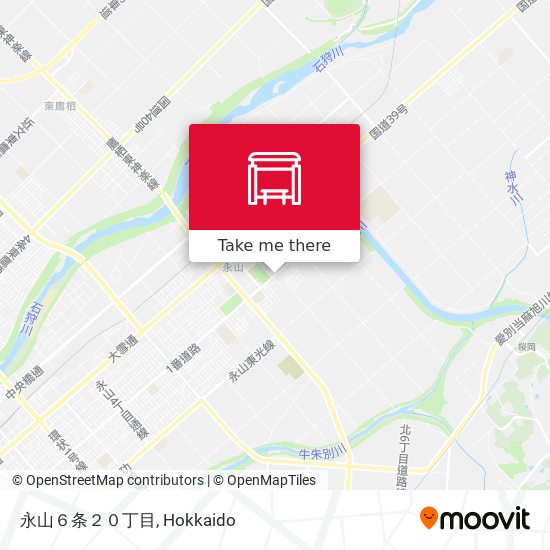 永山６条２０丁目 map