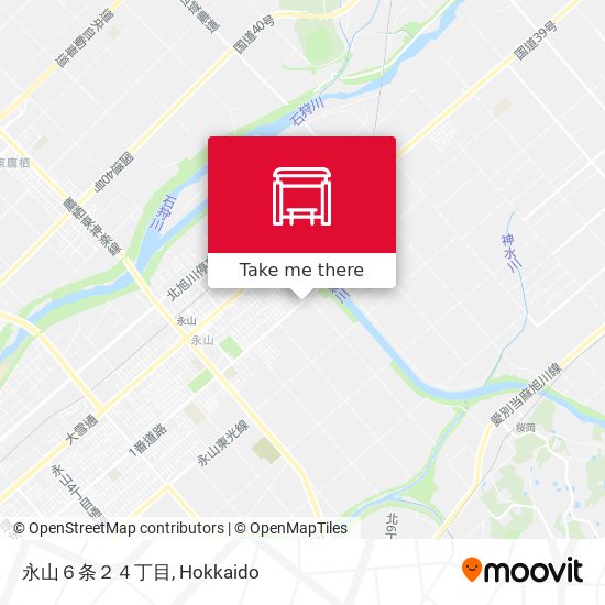 永山６条２４丁目 map