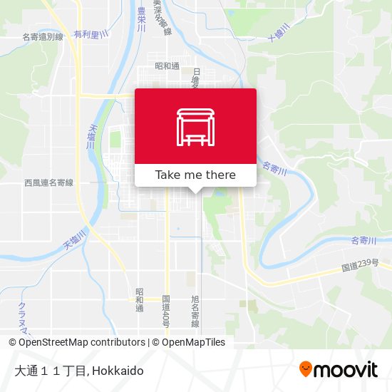 大通１１丁目 map