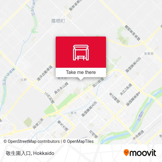 敬生園入口 map