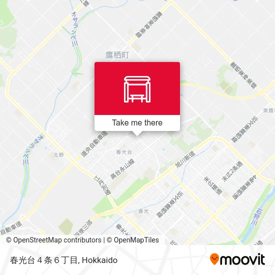 春光台４条６丁目 map