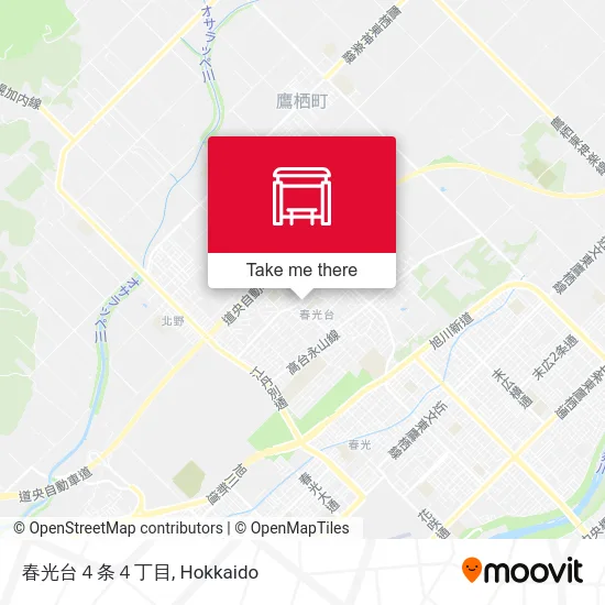 春光台４条４丁目 map