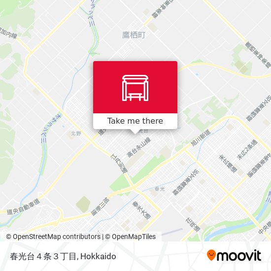 春光台４条３丁目 map