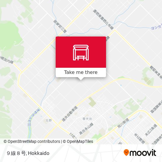 ９線８号 map
