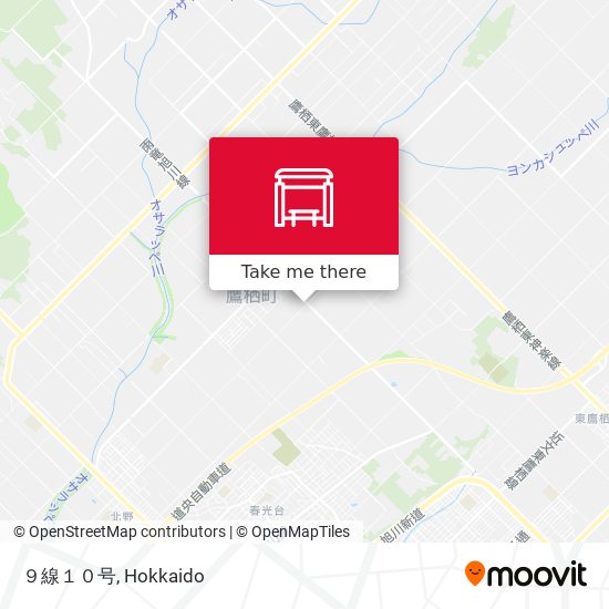 ９線１０号 map