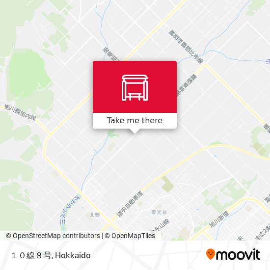 １０線８号 map