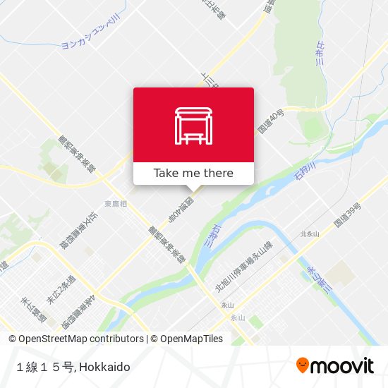 １線１５号 map