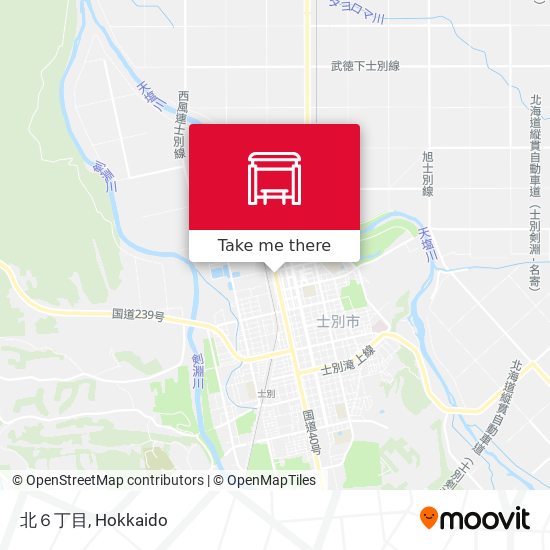 北６丁目 map