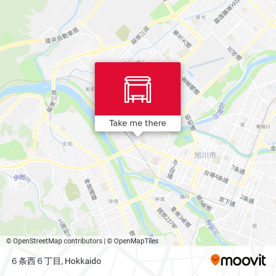 ６条西６丁目 map